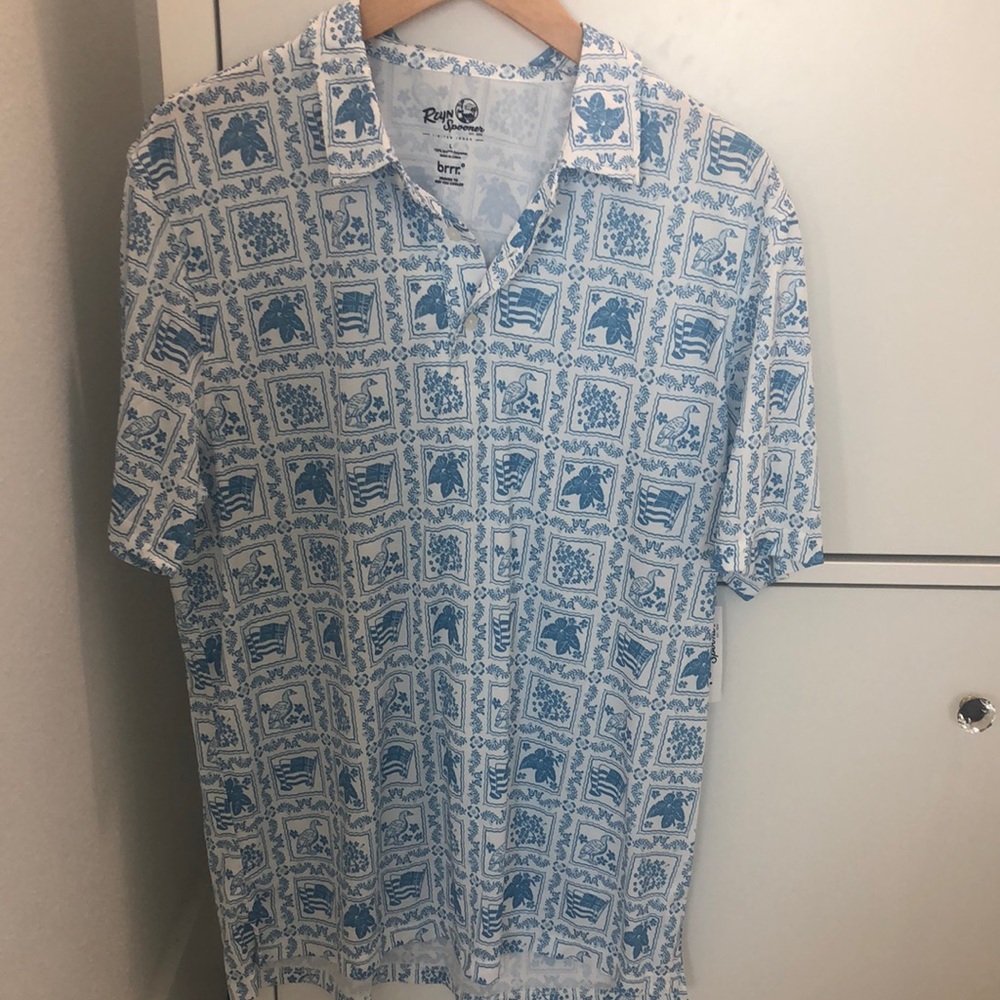 Reyn Spooner Men's Shirt, The Original Hawaiian